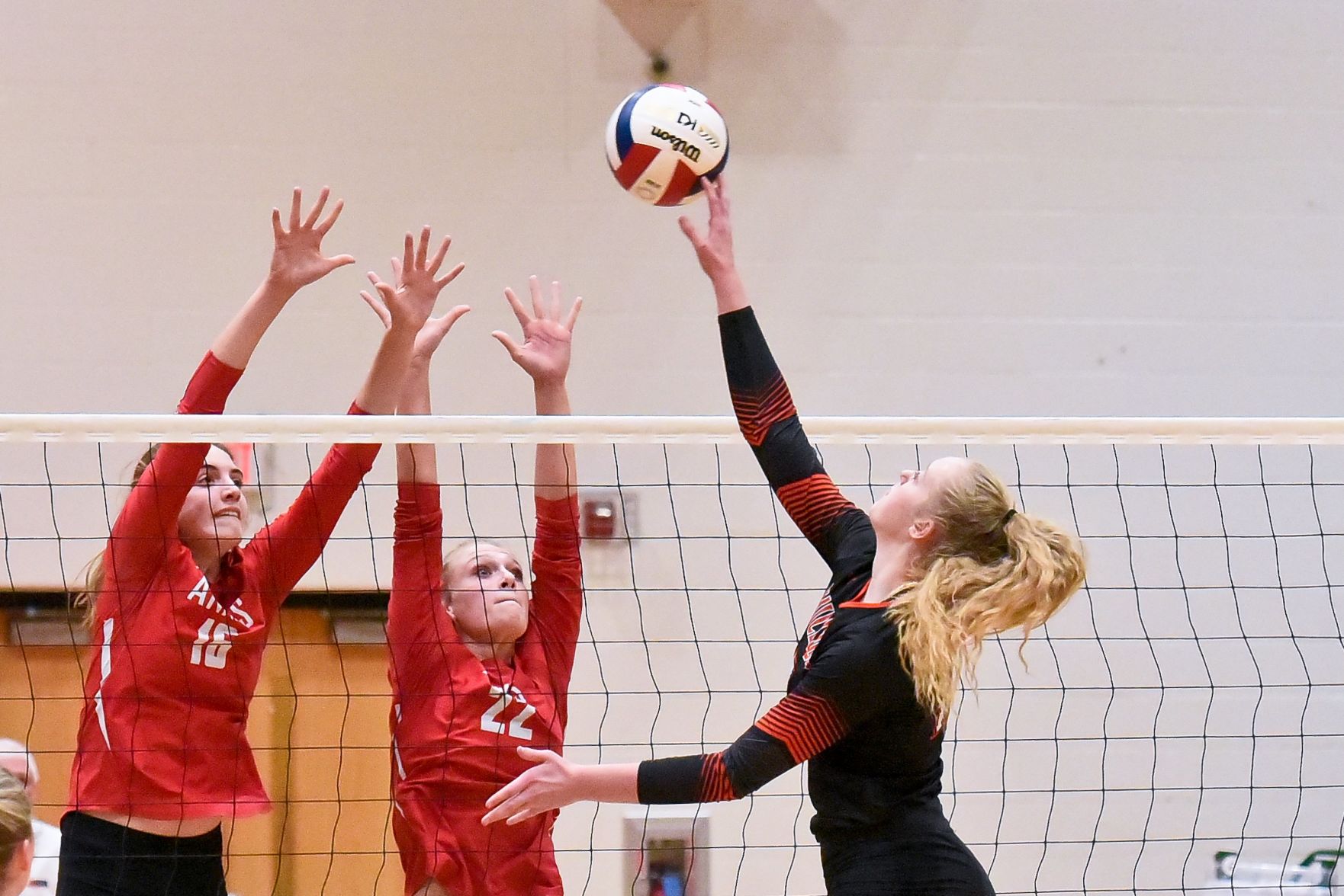 11/06/19 - Girls Volleyball - Illinois Sectional Final -Centralia vs Waterloo